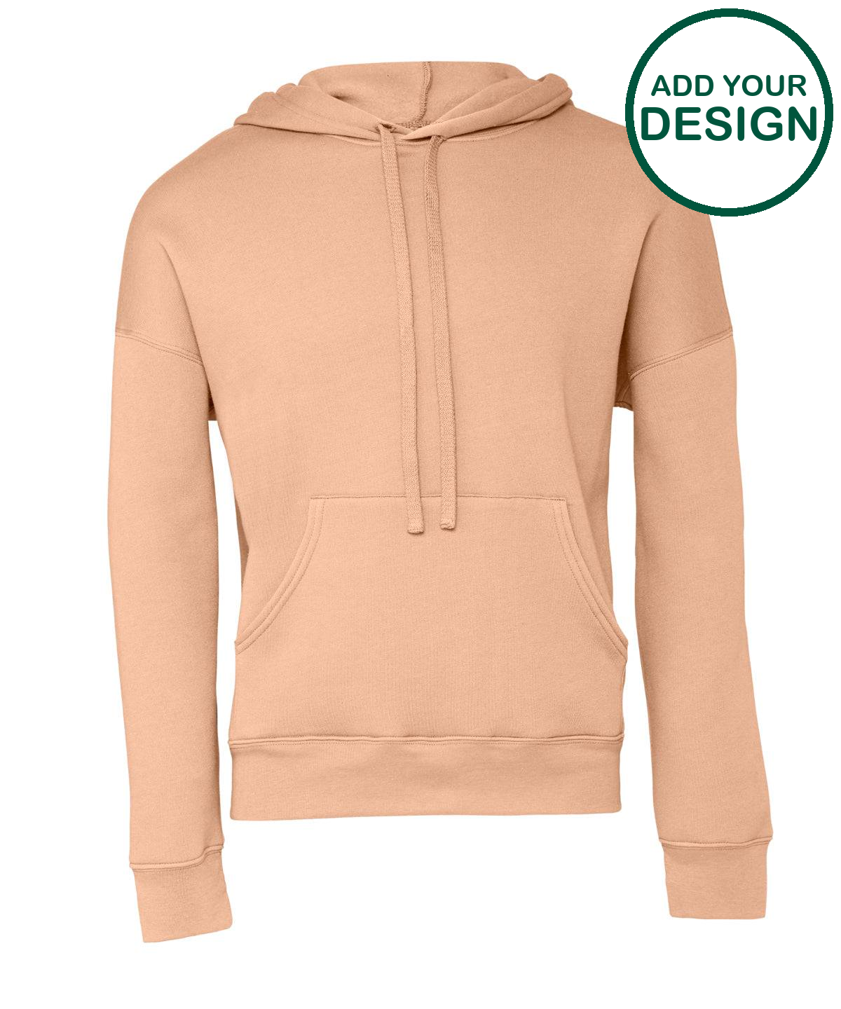 Unisex sponge fleece pullover DTM hoodie