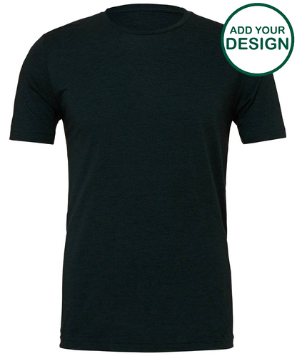 Unisex triblend crew neck t-shirt