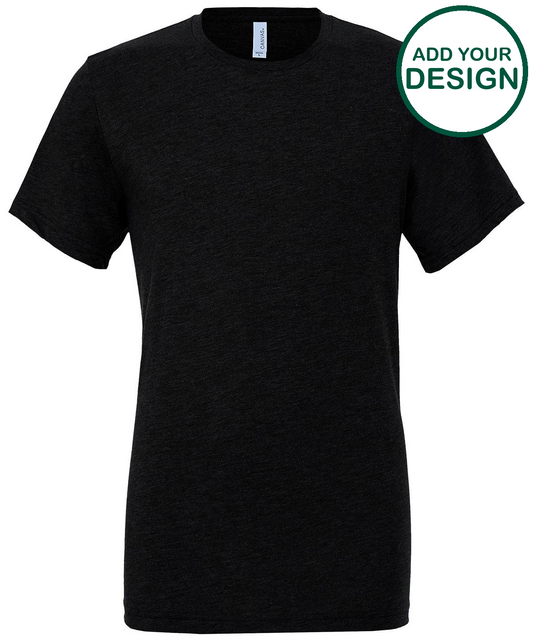 Unisex triblend crew neck t-shirt