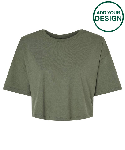 Women’s Jersey crop tee