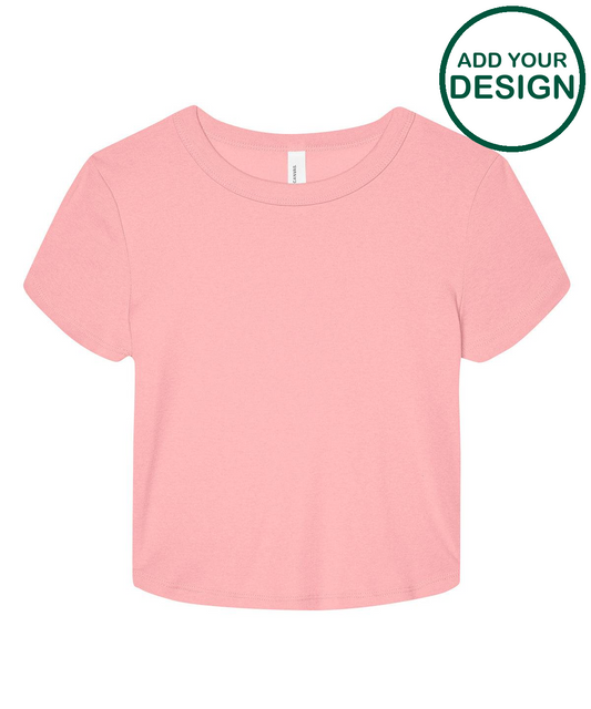 Women’s micro rib baby t-shirt