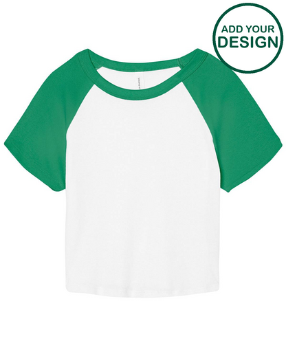 Women’s micro rib raglan baby t-shirt
