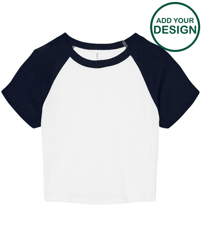 Women’s micro rib raglan baby t-shirt