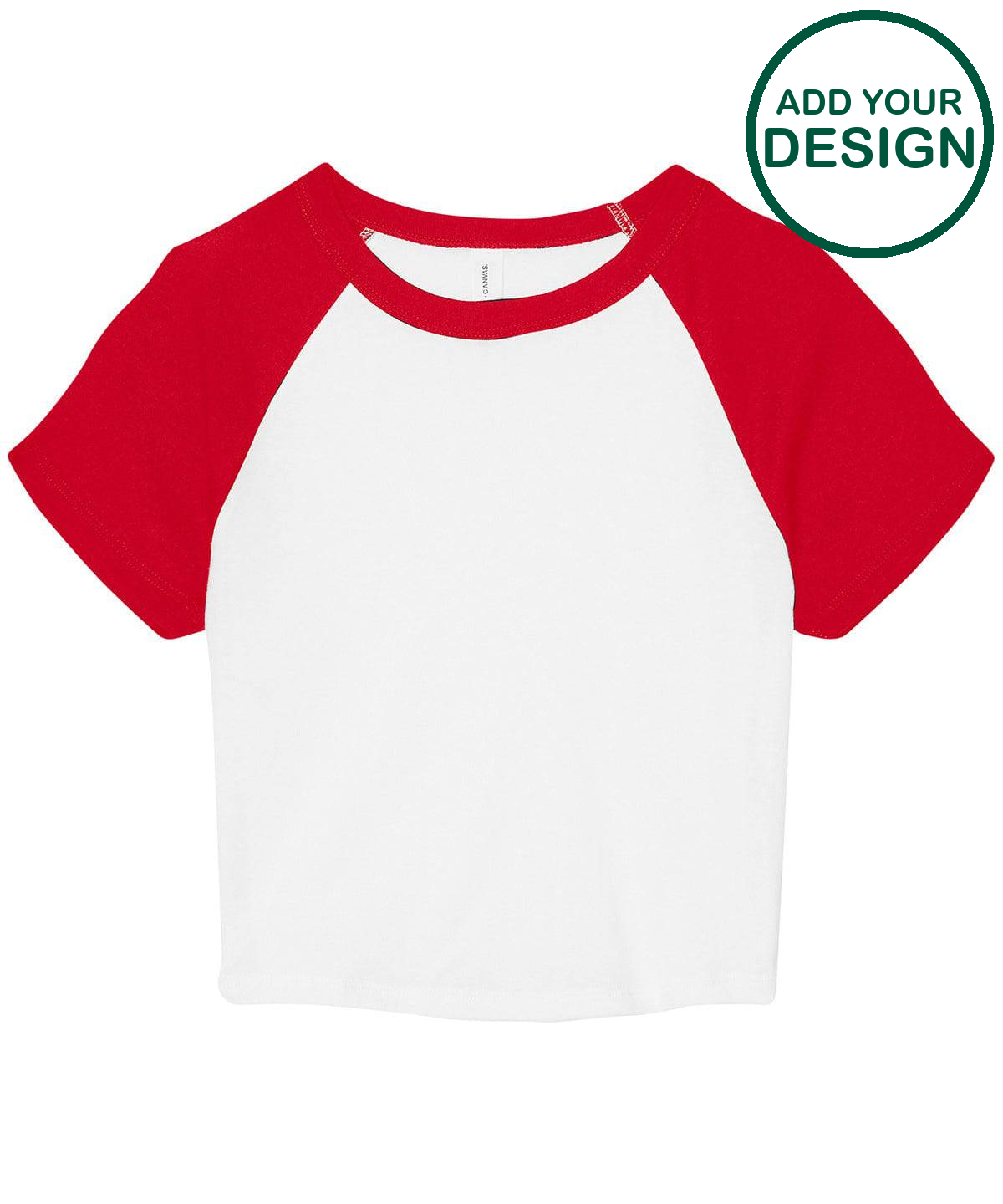 Women’s micro rib raglan baby t-shirt