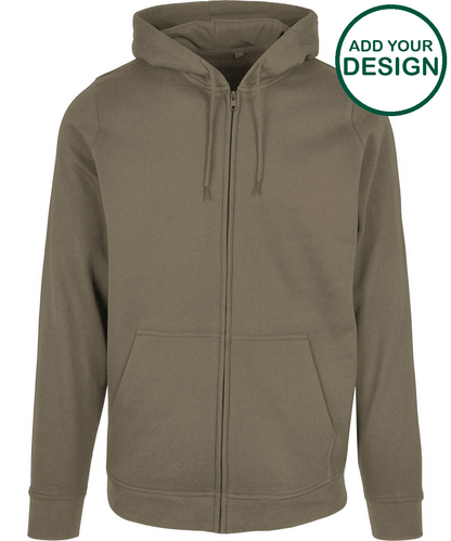 Basic zip hoodie