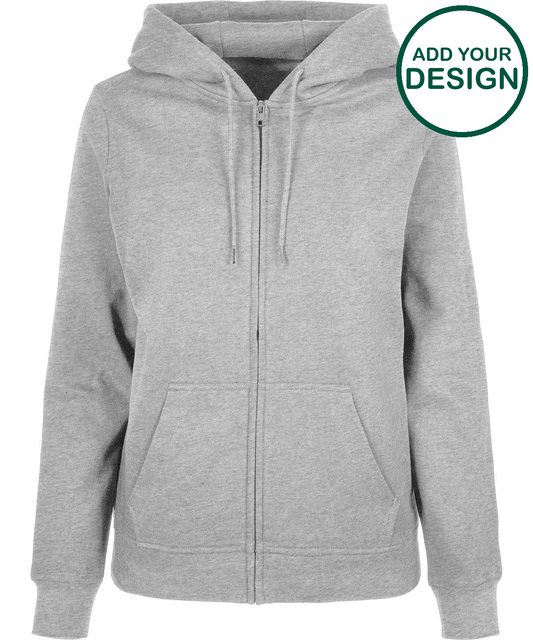Women’s basic zip hoodie