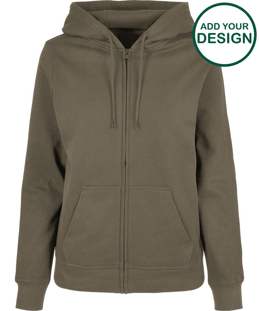 Women’s basic zip hoodie