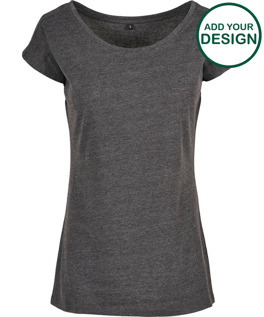Women's wide neck tee