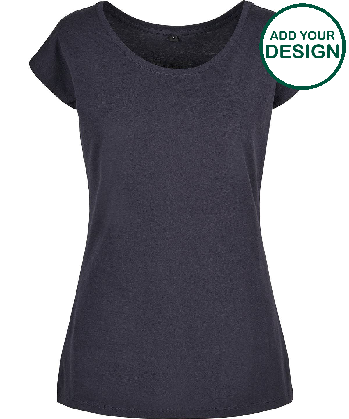 Women's wide neck tee