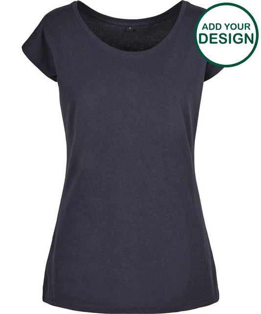 Women's wide neck tee