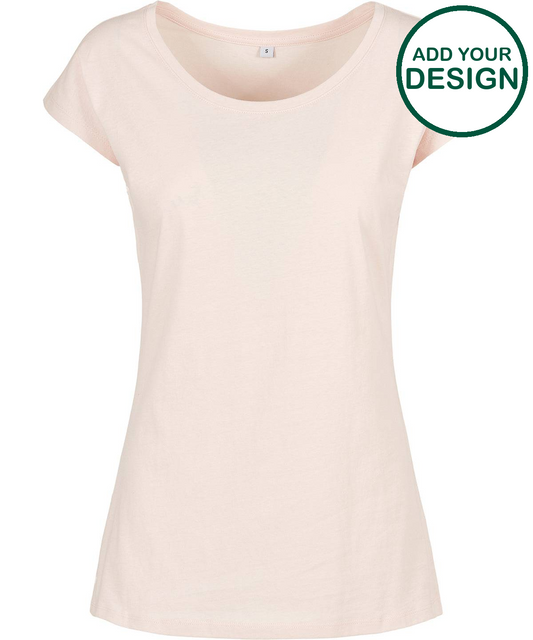 Women's wide neck tee