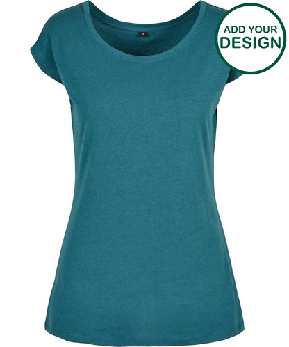 Women's wide neck tee