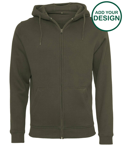 Heavy zip hoodie