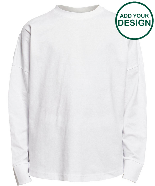Oversize cut on sleeve long sleeve