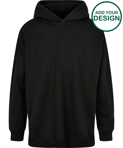 Oversized cut-on sleeve hoodie