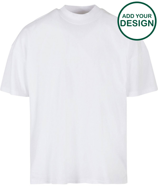 Oversized mock neck tee