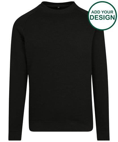Raglan sweat crew neck