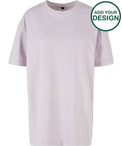 Women’s oversized acid wash tee