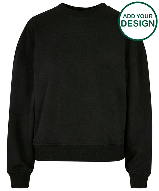 Women’s oversized crew neck sweatshirt