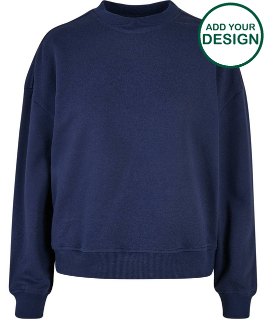 Women’s oversized crew neck sweatshirt