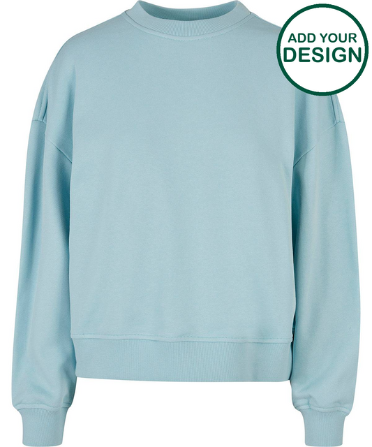 Women’s oversized crew neck sweatshirt