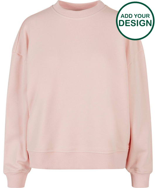 Women’s oversized crew neck sweatshirt