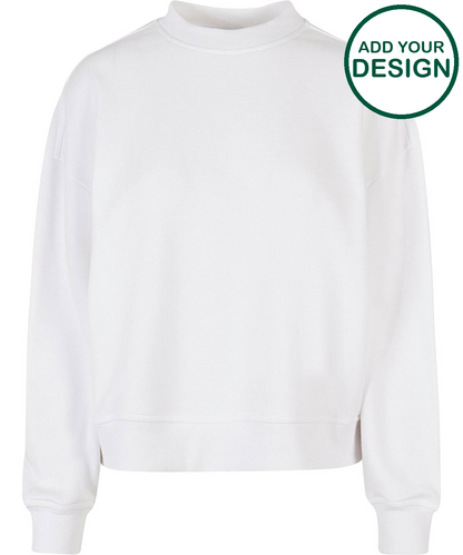 Women’s oversized crew neck sweatshirt