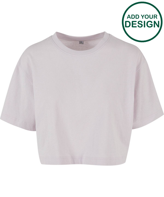 Women’s short oversized tee