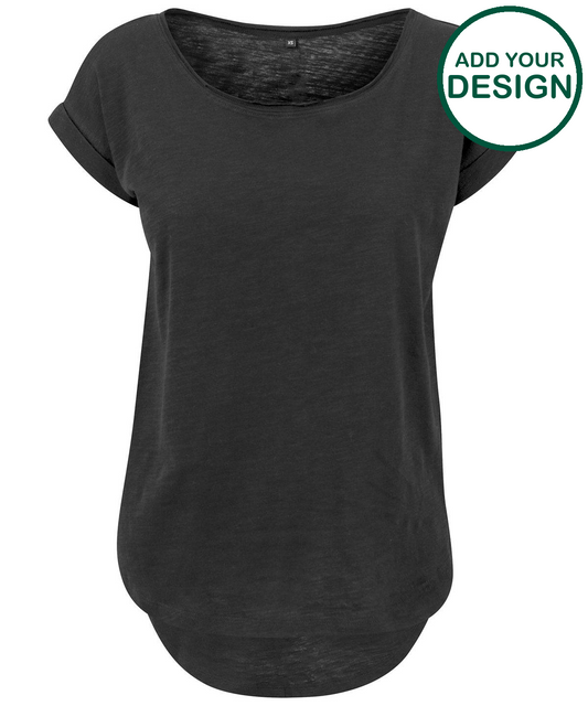 Women's long slub tee