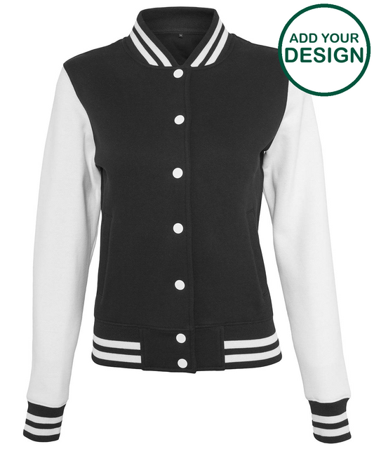 Women's sweat college jacket