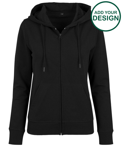 Women's terry zip hoodie