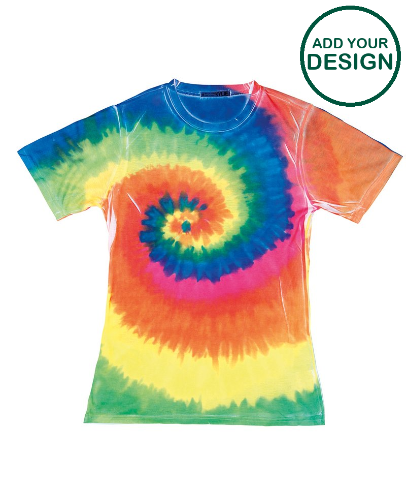 Women's sublimated rainbow T