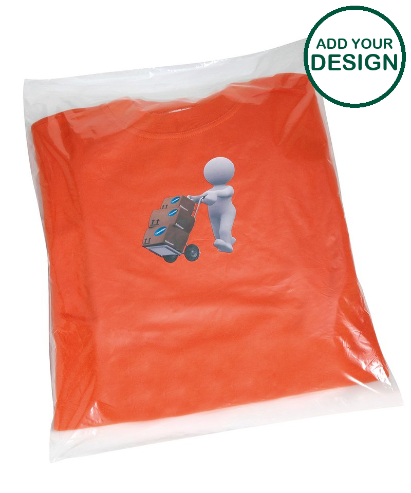 Clear polythene bags - non stick seal