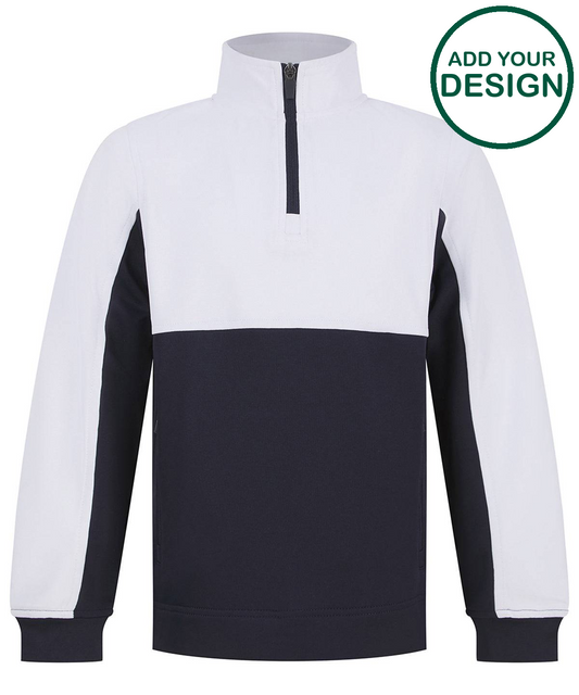 Kids ¼-tracksuit top