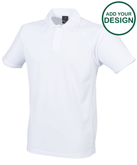 Piped performance polo