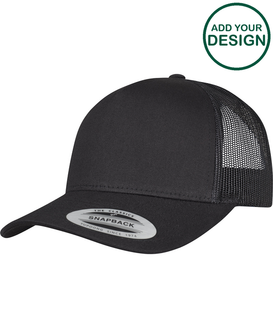 5-Panel retro trucker cap (6506)