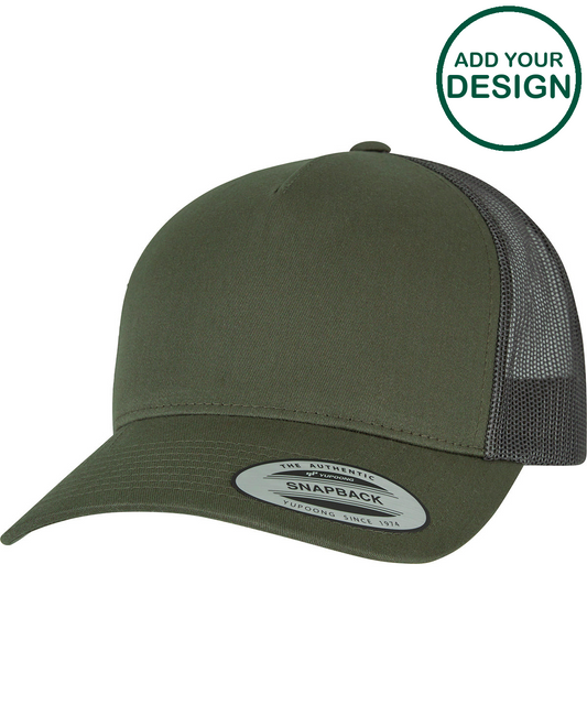 5-Panel retro trucker cap (6506)