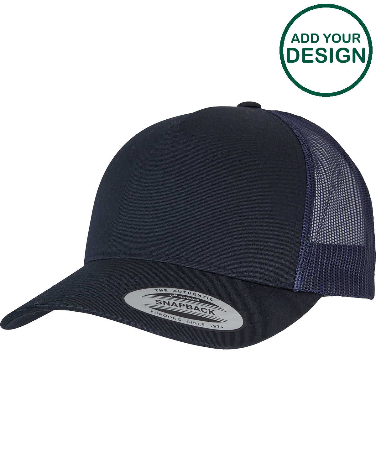 5-Panel retro trucker cap (6506)