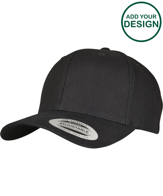 6-panel curved metal snap (7708MS)