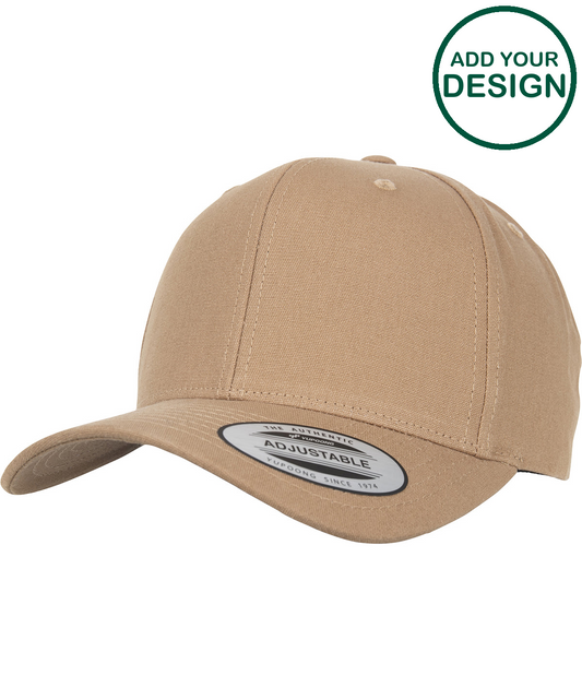 6-panel curved metal snap (7708MS)