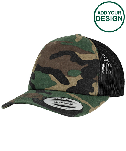 Camo trucker cap (6606C)