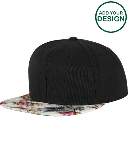 Fashion print snapback (6089DESIGNER)