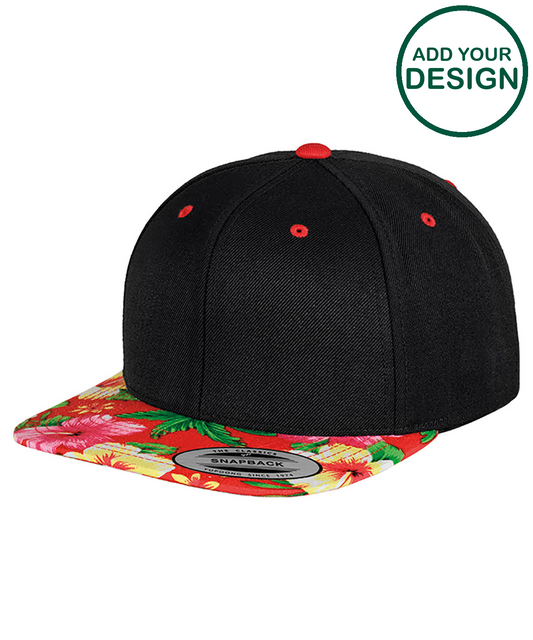 Fashion print snapback (6089DESIGNER)