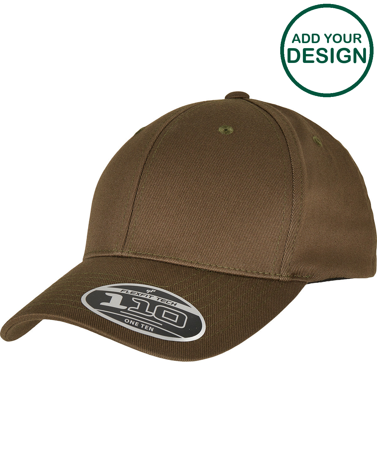 Flexfit 110 curved visor snapback