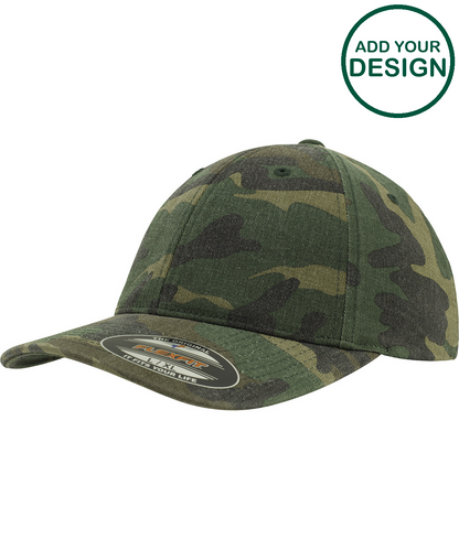 Flexfit garment washed camo (6977CA)