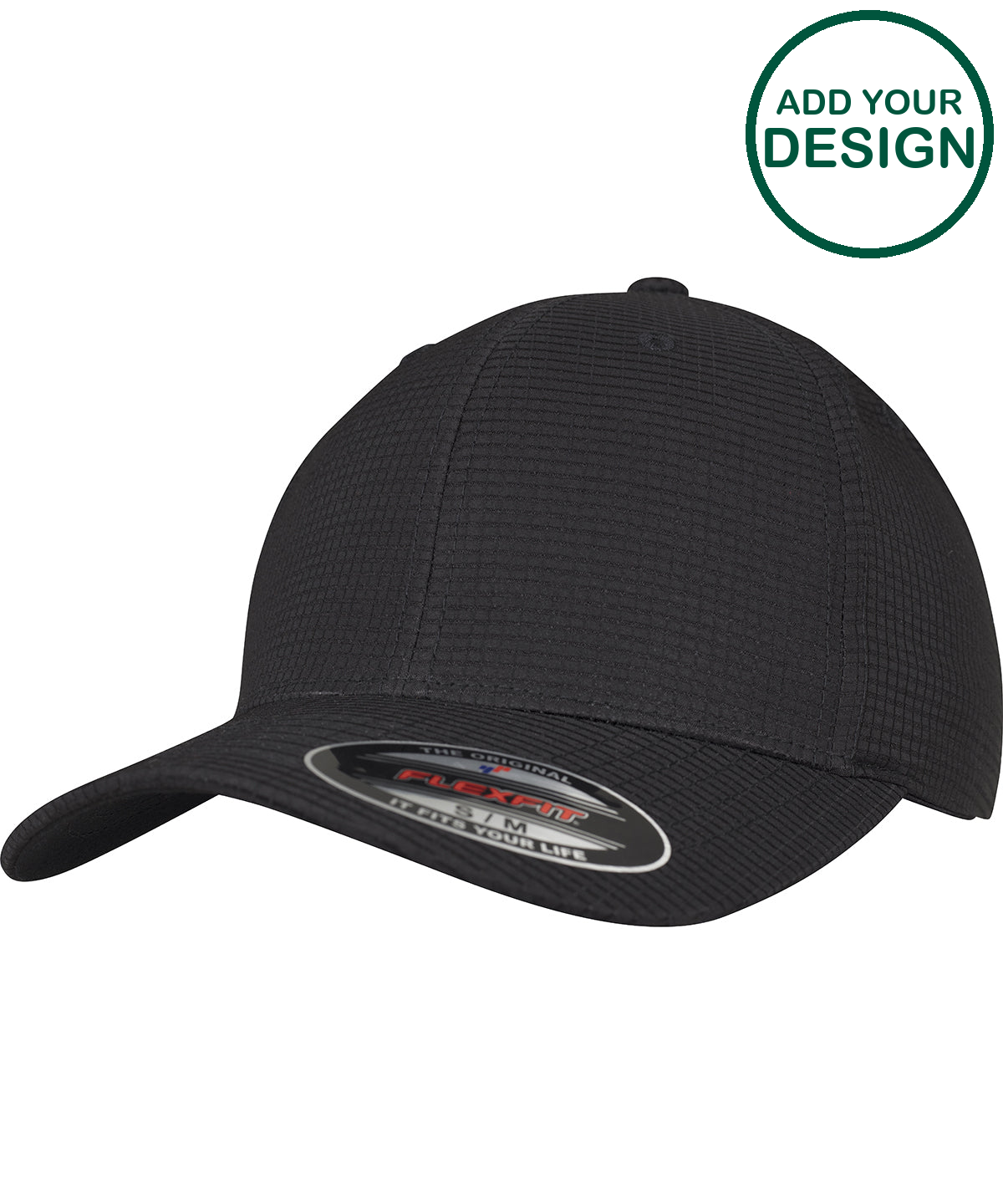 Flexfit hydro-grid stretch cap (6587)