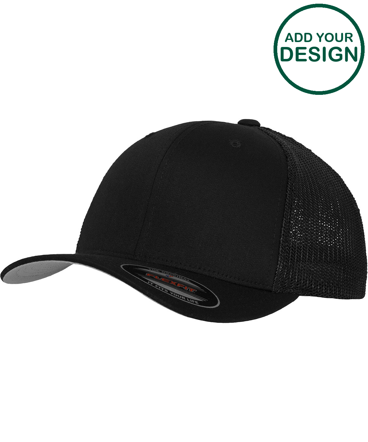Flexfit mesh trucker