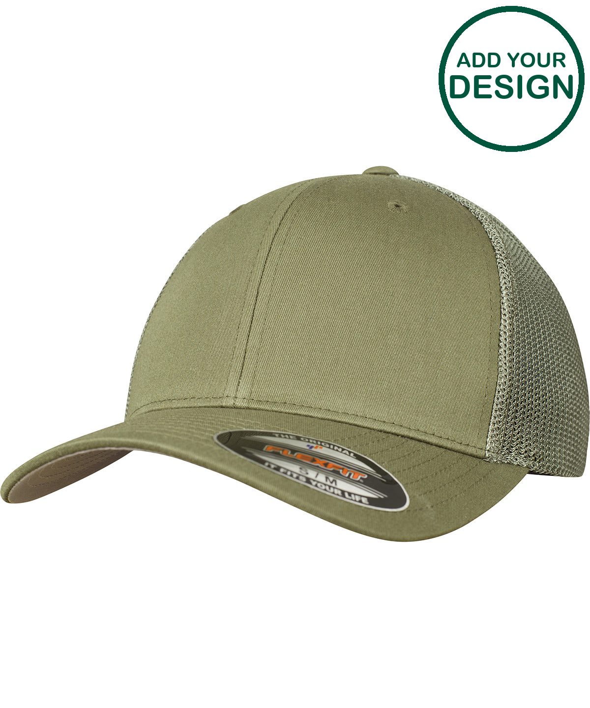 Flexfit mesh trucker