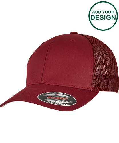 Flexfit mesh trucker