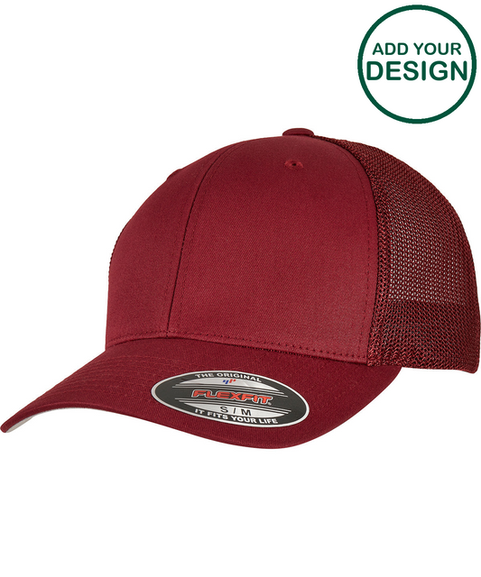 Flexfit mesh trucker